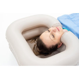 Basen do mycia głowy pompowany